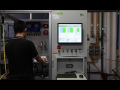 Da caldeira de exposição de diodo emissor de luz caldeiras de Combi do gás do controle de temperatura